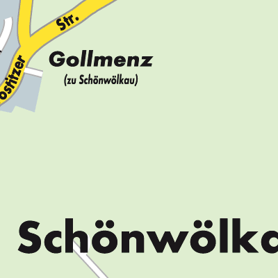 Stadtplan Schönwölkau