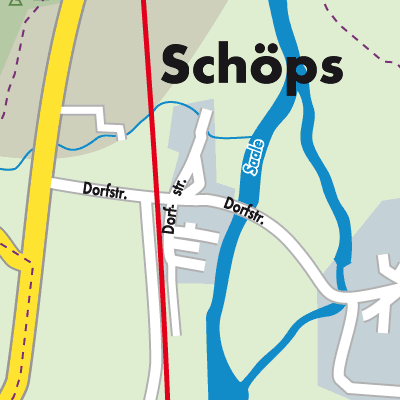 Stadtplan Schöps
