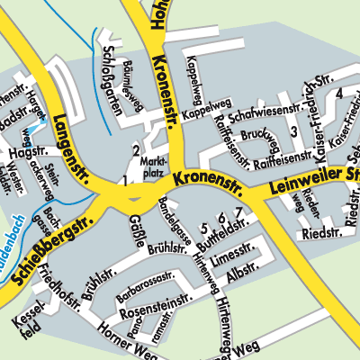 Stadtplan Schechingen