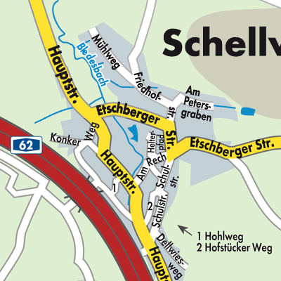 Stadtplan Schellweiler