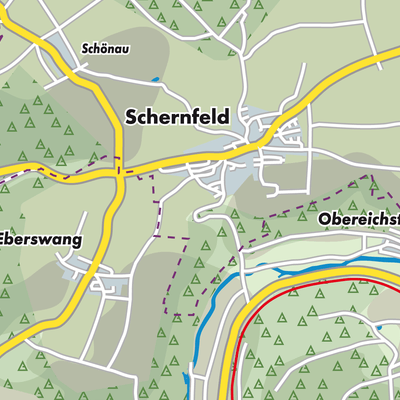 Übersichtsplan Schernfeld