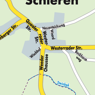 Stadtplan Schieren