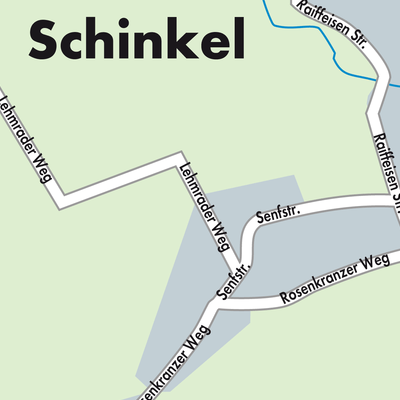 Stadtplan Schinkel