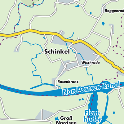 Übersichtsplan Schinkel