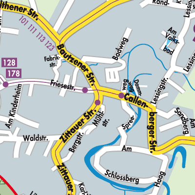 Stadtplan Schirgiswalde-Kirschau