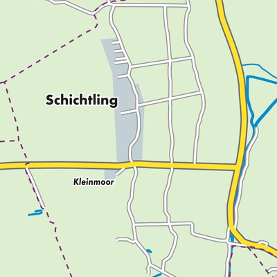 Übersichtsplan Schlichting
