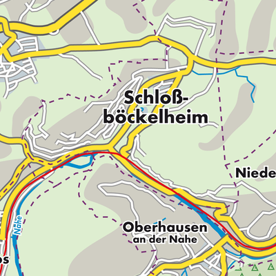 Übersichtsplan Schloßböckelheim