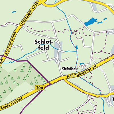 Übersichtsplan Schlotfeld