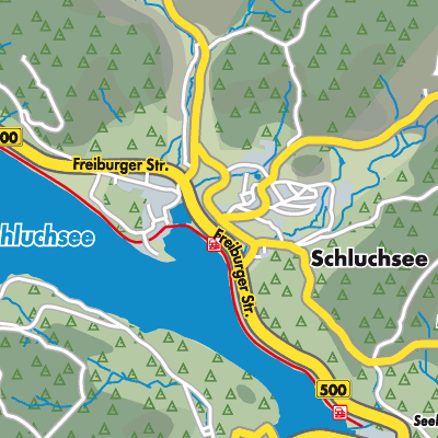 Übersichtsplan Schluchsee