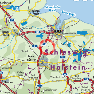 Landkarte Schmalstede