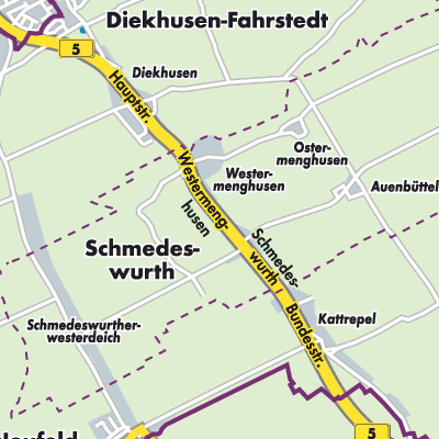 Übersichtsplan Schmedeswurth