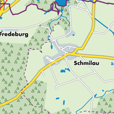 Übersichtsplan Schmilau