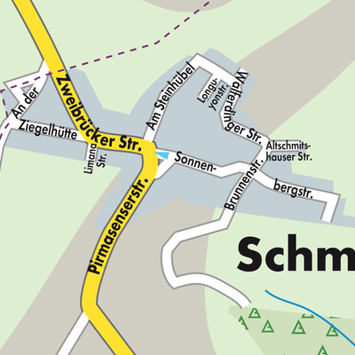 Stadtplan Schmitshausen