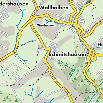 Übersichtsplan Schmitshausen
