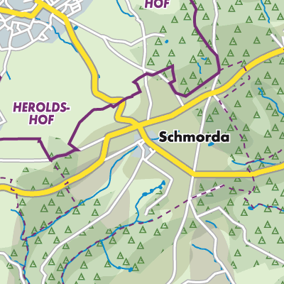 Übersichtsplan Schmorda