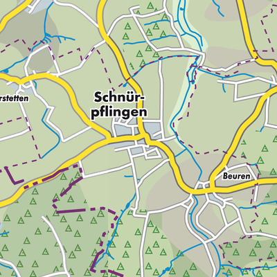 Übersichtsplan Schnürpflingen