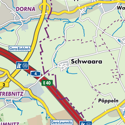 Übersichtsplan Schwaara