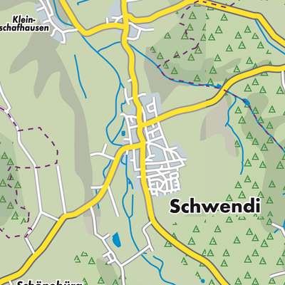 Übersichtsplan Schwendi