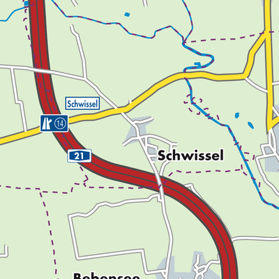 Übersichtsplan Schwissel