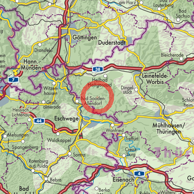 Landkarte Schwobfeld