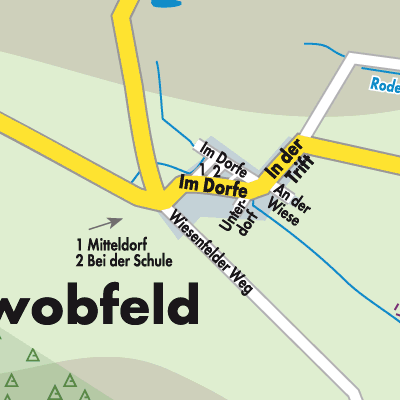 Stadtplan Schwobfeld