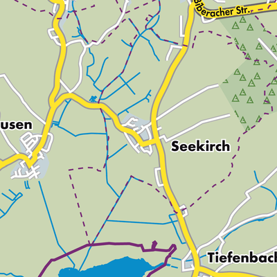 Übersichtsplan Seekirch