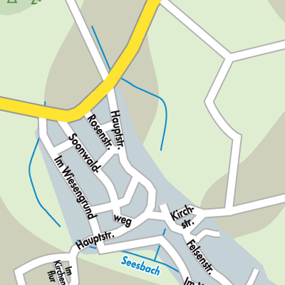 Stadtplan Seesbach