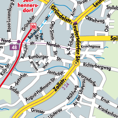Stadtplan Seifhennersdorf