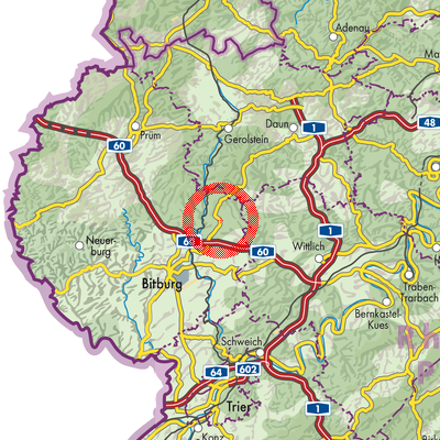 Landkarte Seinsfeld