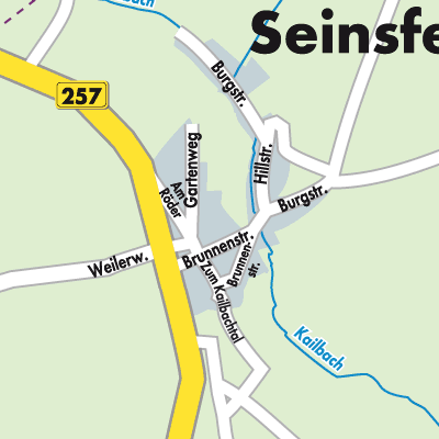 Stadtplan Seinsfeld