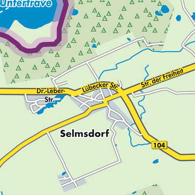 Übersichtsplan Selmsdorf