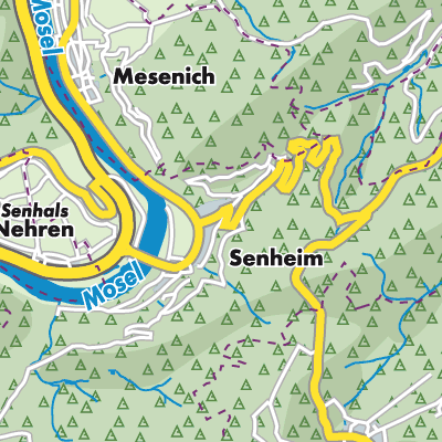 Übersichtsplan Senheim