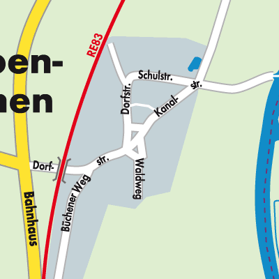 Stadtplan Siebeneichen