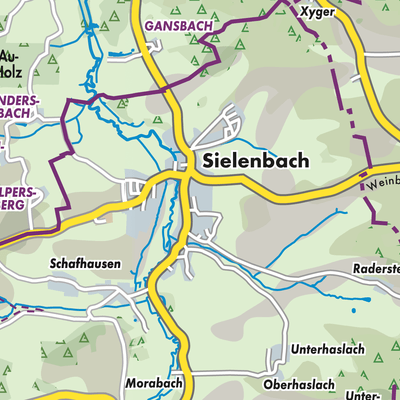 Übersichtsplan Sielenbach