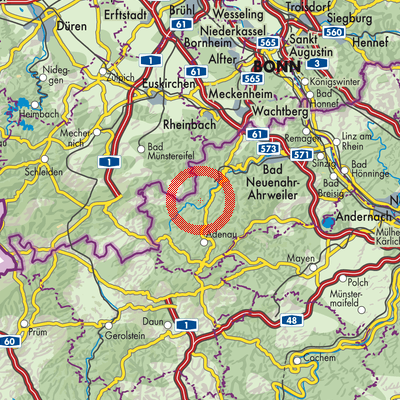 Landkarte Sierscheid