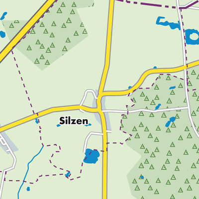 Übersichtsplan Silzen