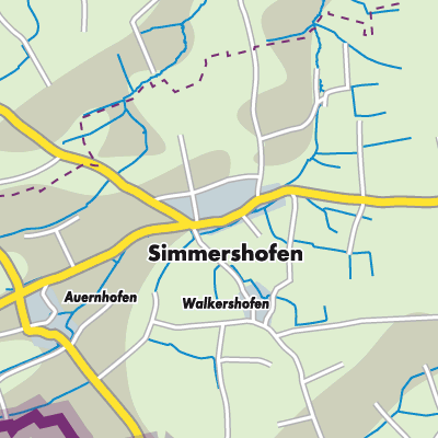 Übersichtsplan Simmershofen
