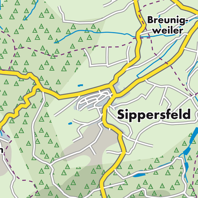 Übersichtsplan Sippersfeld