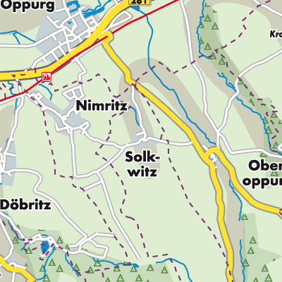 Übersichtsplan Solkwitz