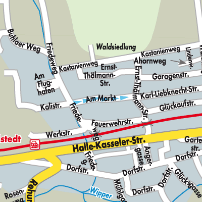Stadtplan Sollstedt