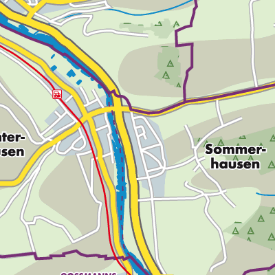 Übersichtsplan Sommerhausen