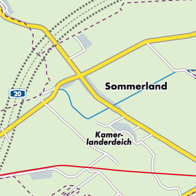 Übersichtsplan Sommerland