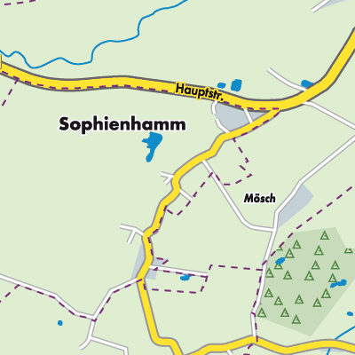 Übersichtsplan Sophienhamm