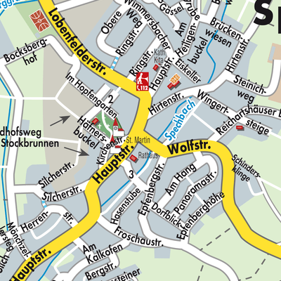 Stadtplan Spechbach