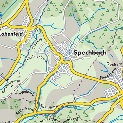 Übersichtsplan Spechbach