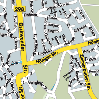 Stadtplan Spraitbach