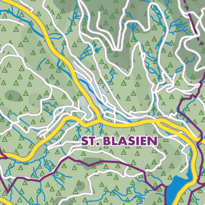 Übersichtsplan St. Blasien