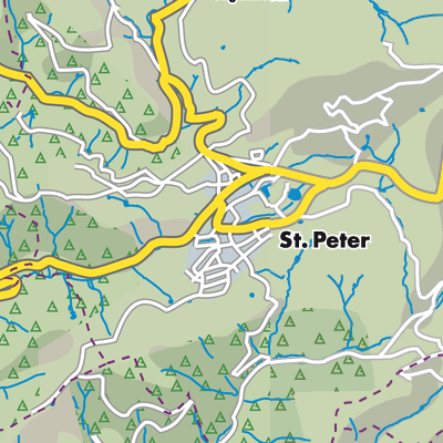 Übersichtsplan St. Peter