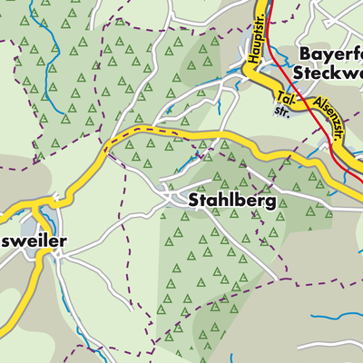 Übersichtsplan Stahlberg