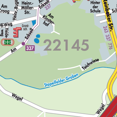 Stadtplan Stapelfeld